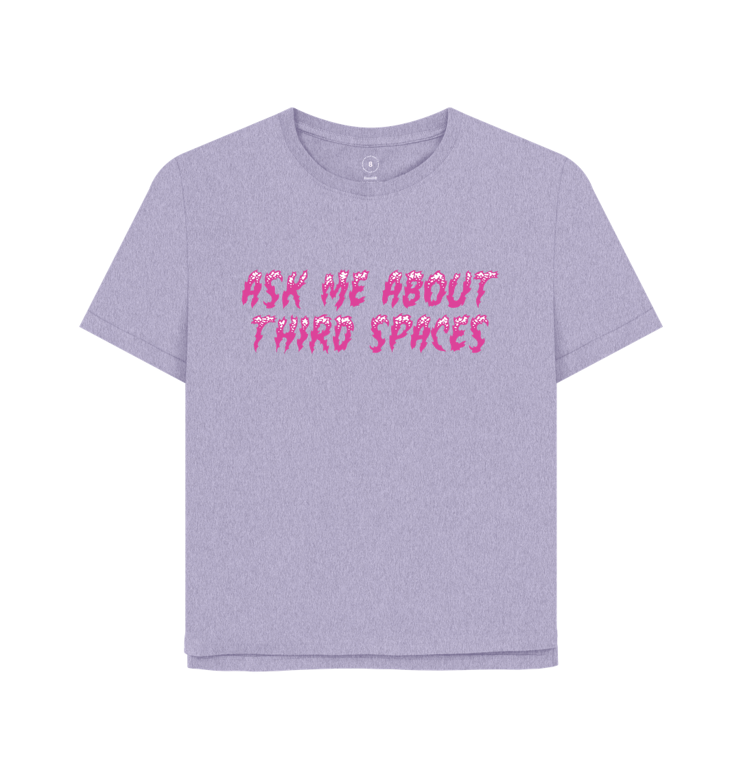 Lavender Printed T-shirt