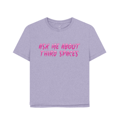 Lavender Printed T-shirt
