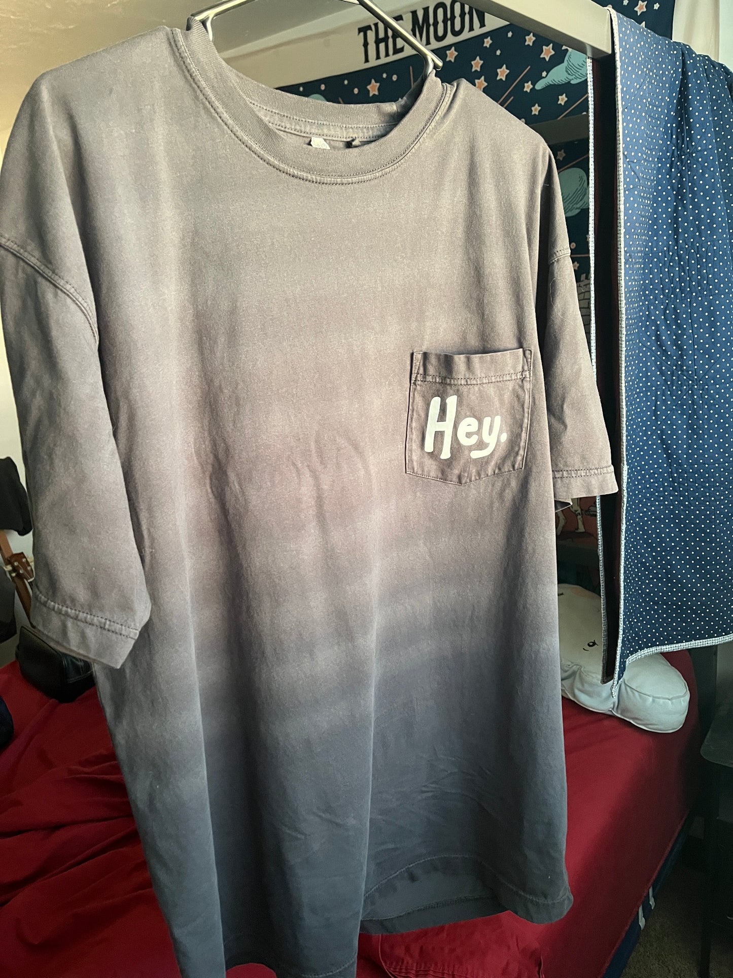 Hey. Classic Pocket. —[Garment Dye Pocket T Shirt]